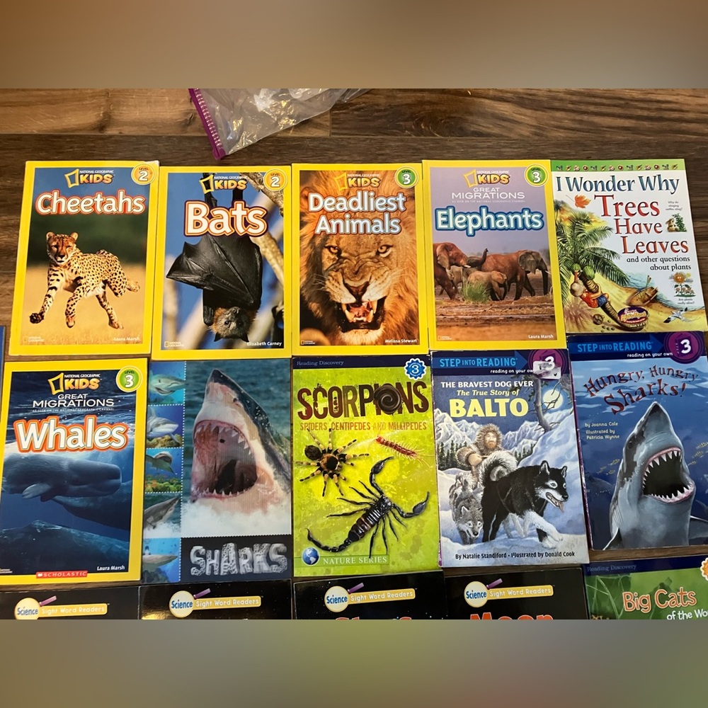 Nat Geo Kids Learn to Read Nature Book Collection